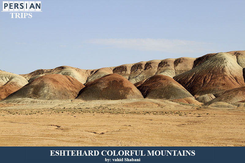 Eshtehard colorful mountains
